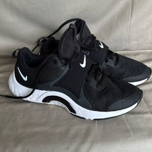 Nike Renew In-Season TR 12 Womens Black White Training Shoes Sneakers DD9301-001